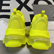 Balenciaga Triple S Clear Sole Fluo Yellow 541624 W2FF1 7320 - 4
