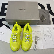Balenciaga Triple S Clear Sole Fluo Yellow 541624 W2FF1 7320 - 5