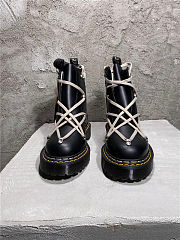 2021ss R*ck O*ens Boost Dr.Martens Black - 2