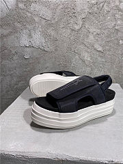 Rick Owens Sandals Black & White - 3