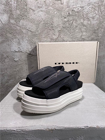Rick Owens Sandals Black & White