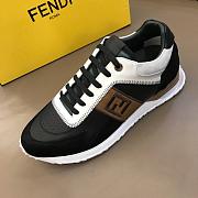 Multicolour leather sneakers - 2