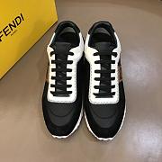Multicolour leather sneakers - 4