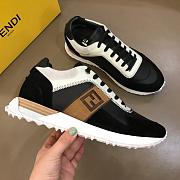 Multicolour leather sneakers - 1