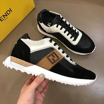 Multicolour leather sneakers