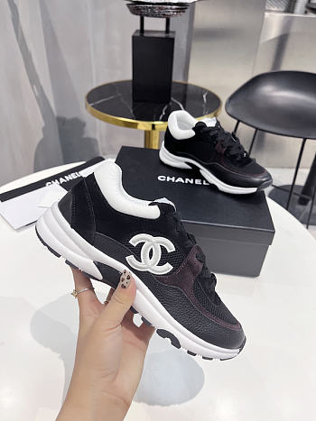 Chanel06 Low Sneakers Black