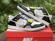 Nike Dunk Low Scrap Wolf Grey Light Lemon Twist DC9723-001 - 4