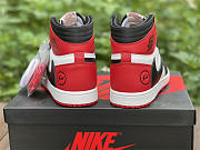 Air Jordan 1 Fragment black red DH3227-600 - 4