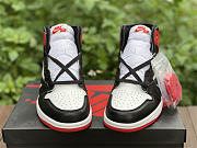 Air Jordan 1 Fragment black red DH3227-600 - 5