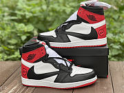 Air Jordan 1 Fragment black red DH3227-600 - 6