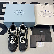 Prada High Boots Black White - 6