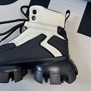 Prada High Boots Black White - 4