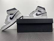 Air Jordan 1 Mid “Light Smoke Grey” 554724-078 - 3