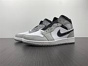 Air Jordan 1 Mid “Light Smoke Grey” 554724-078 - 5