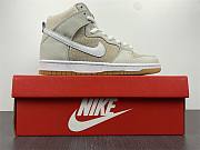Nike SB Dunk High Pro ISO Orange Label Unbleached Natural DA9626-100 - 6