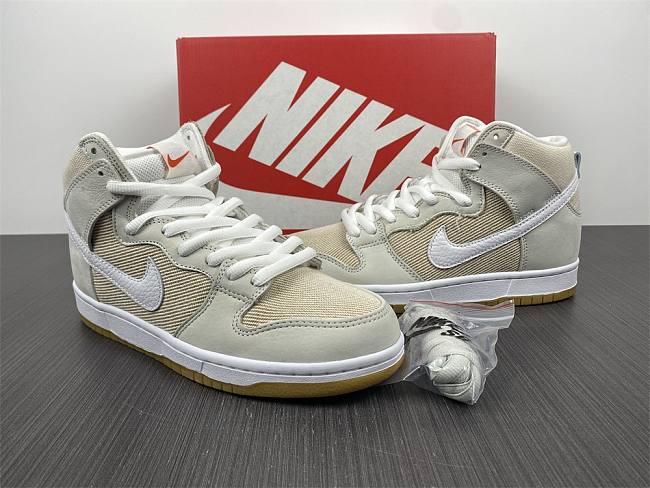 dunk high unbleached