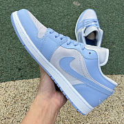 Air Jordan1 low unversity white blue DC0774-050 - 6