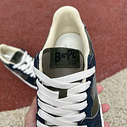 A Bathing Ape Bape SK8 Sta Navy Khaki Grey 1I70-191-003 - 3