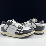 AMIRI Skel Top Low Black White PXMFS002 - 6