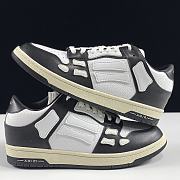 AMIRI Skel Top Low Black White PXMFS002 - 3