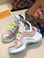 Louis Vuitton LVXLOL Arclight Trainer Yellow Pink - 4
