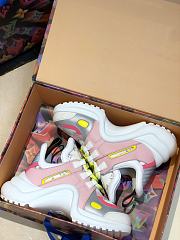 Louis Vuitton LVXLOL Arclight Trainer Yellow Pink - 2