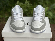 Air Jordan 1 Low “Wolf Grey” DC0774-105 - 4