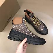 Burberry Arthur Sneakers High Black Brown - 1