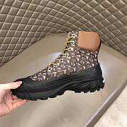 Burberry Arthur Sneakers High Black Brown - 4
