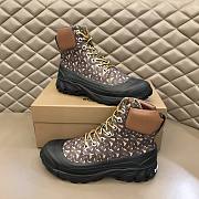 Burberry Arthur Sneakers High Black Brown - 3