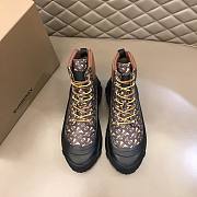 Burberry Arthur Sneakers High Black Brown - 2