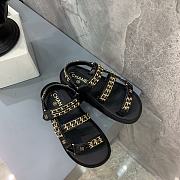 Chanel Lady Sandal Chain Black - 4