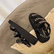 Chanel Lady Sandal Chain Black - 3