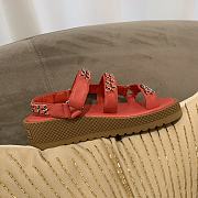 Chanel Lady Sandal Chain Red - 5