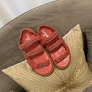Chanel Lady Sandal Chain Red - 2