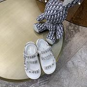 Chanel Lady Sandal Chain White - 2