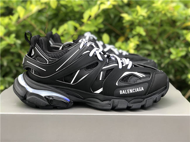 Balenciaga Track Sneaker Black White Led - AMOFOOT