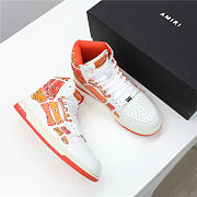 AMIRI Skel Top Hi Bandana White Orange PS22MFS016-665 - 4