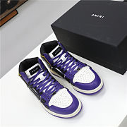 AMIRI Skel Top Hi Purple Gold Black White PS22MFS002-511 - 4