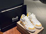 DOLCE & GABBANA Calfskin 2.Zero White Yellow - 5