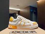 DOLCE & GABBANA Calfskin 2.Zero White Yellow - 4