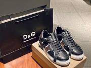 DOLCE & GABBANA Calfskin 2.Zero Black White  - 4