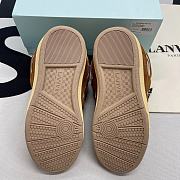 Lanvin Leather Curb Black Brown - 5