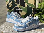 A Bathing Ape Bape Sta Low Blue 001FWH701001_SAX_A - 4