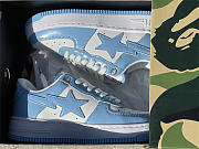 A Bathing Ape Bape Sta Low Blue 001FWH701001_SAX_A - 6