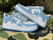A Bathing Ape Bape Sta Low Blue 001FWH701001_SAX_A - 5