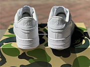A Bathing Ape Bape Sta Low White Leather (2020) 1G80191007-WHT - 6