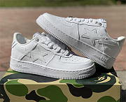 A Bathing Ape Bape Sta Low White Leather (2020) 1G80191007-WHT - 5