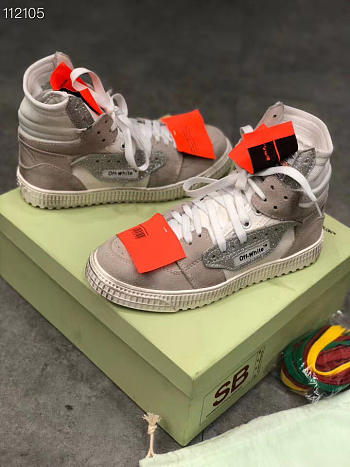 OFF-WHITE Off-Court 3.0 High White Grey
