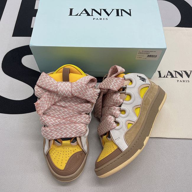 Lanvin Leather Curb Yellow - 1